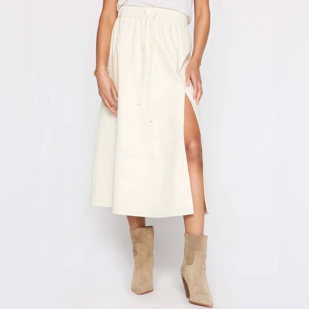 BROCHU WALKER Calla Vegan Leather Skirt